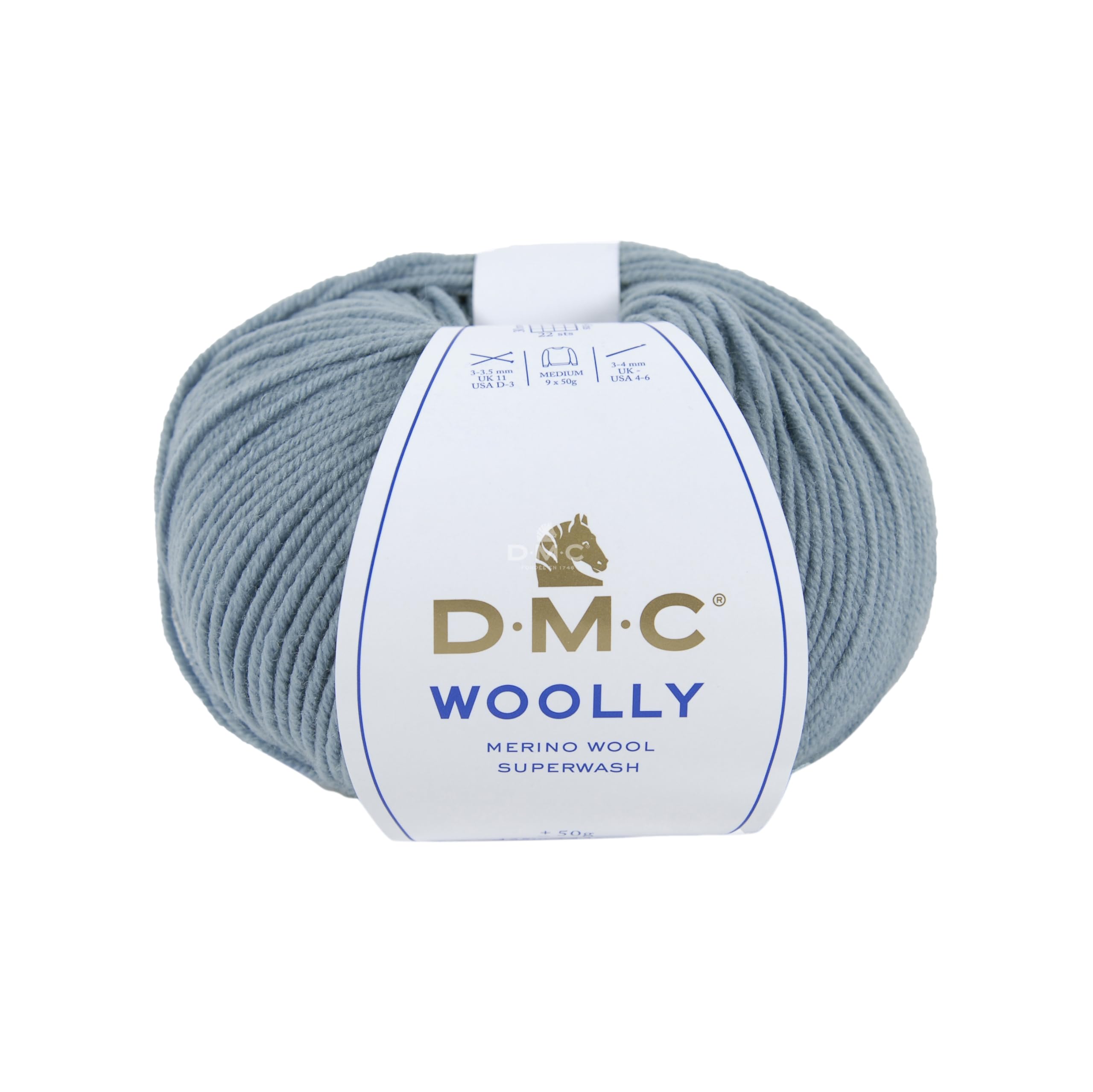 dmc-woolly-lana-merino-100-50-g image 1