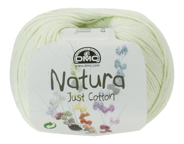 dmc-natura-filato-100-cotone-tilleul-n79-dk-4-ply image 1