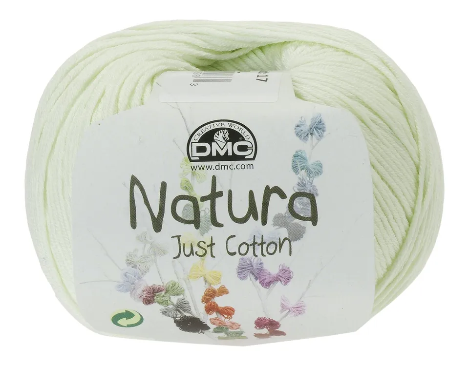 dmc-natura-filato-100-cotone-tilleul-n79-dk-4-ply image 1