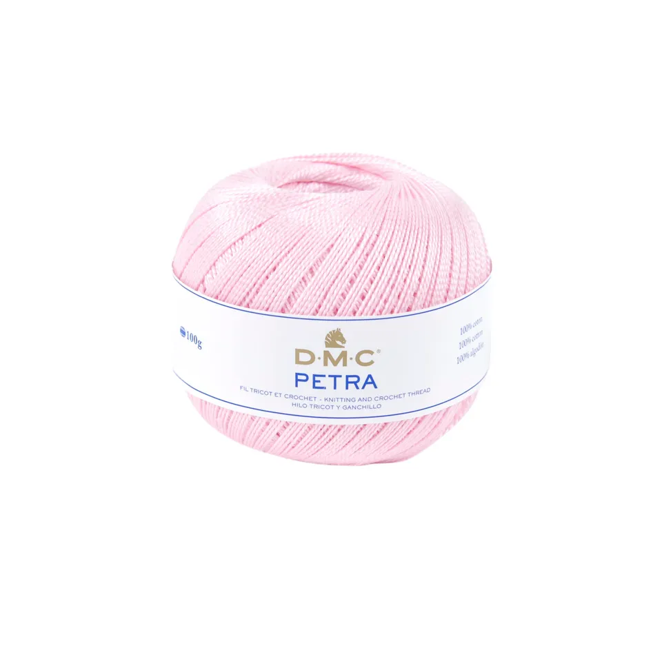 dmc-petra-n-3-filato-100-cotone-mercerizzato-100-g-280-m-per-uncinetto image 1