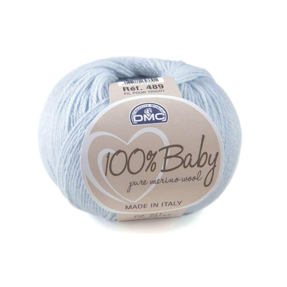 dmc-100-baby-filato-lana-merino-50-g-225-m-morbidissimo-per-beb image 1