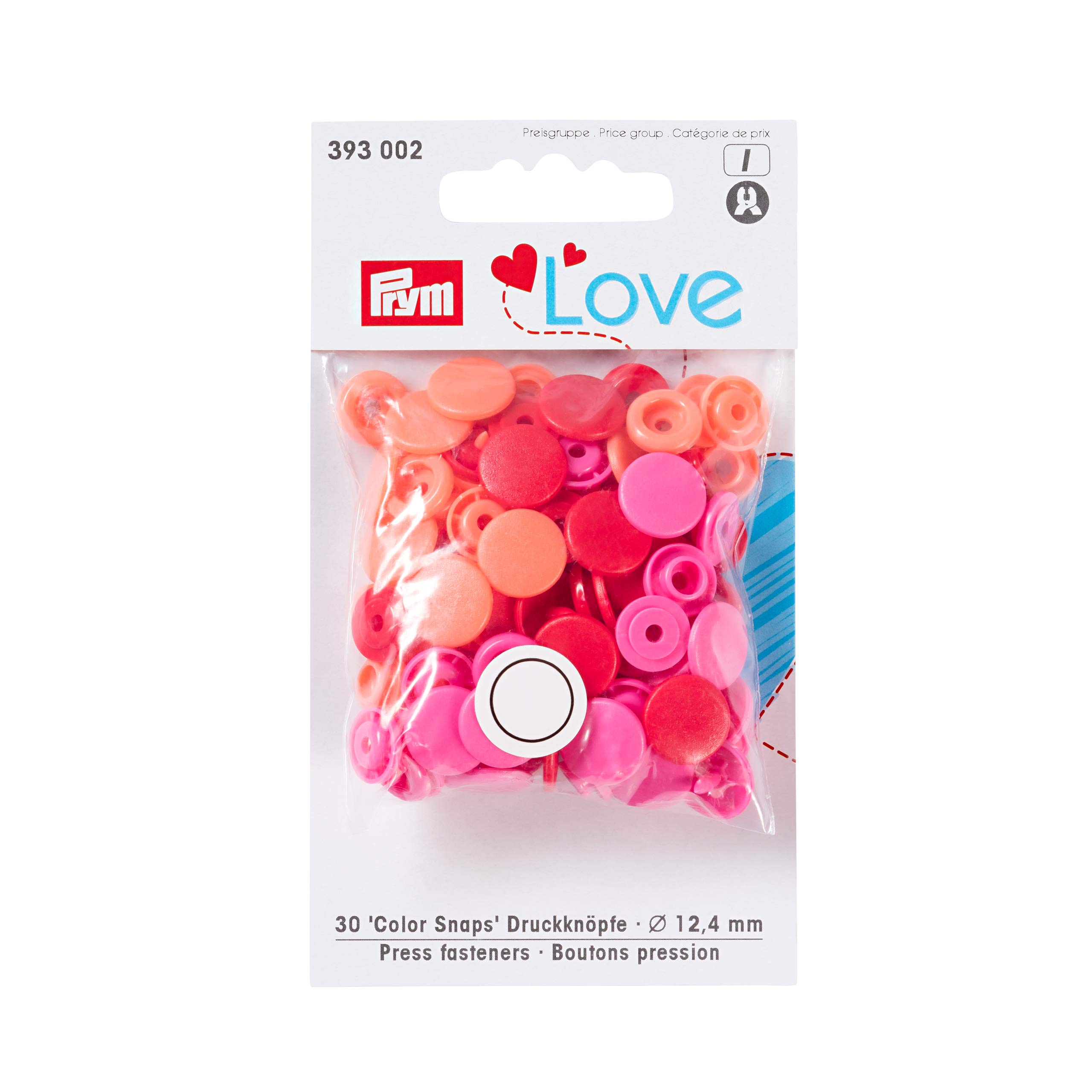 prym-love-bottoni-automatici-a-pressione-12-4-mm-rossi image 1