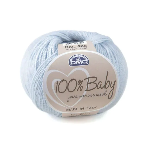 dmc-100-baby-filato-lana-merino-50-g-225-m-morbidissimo-per-beb image 1