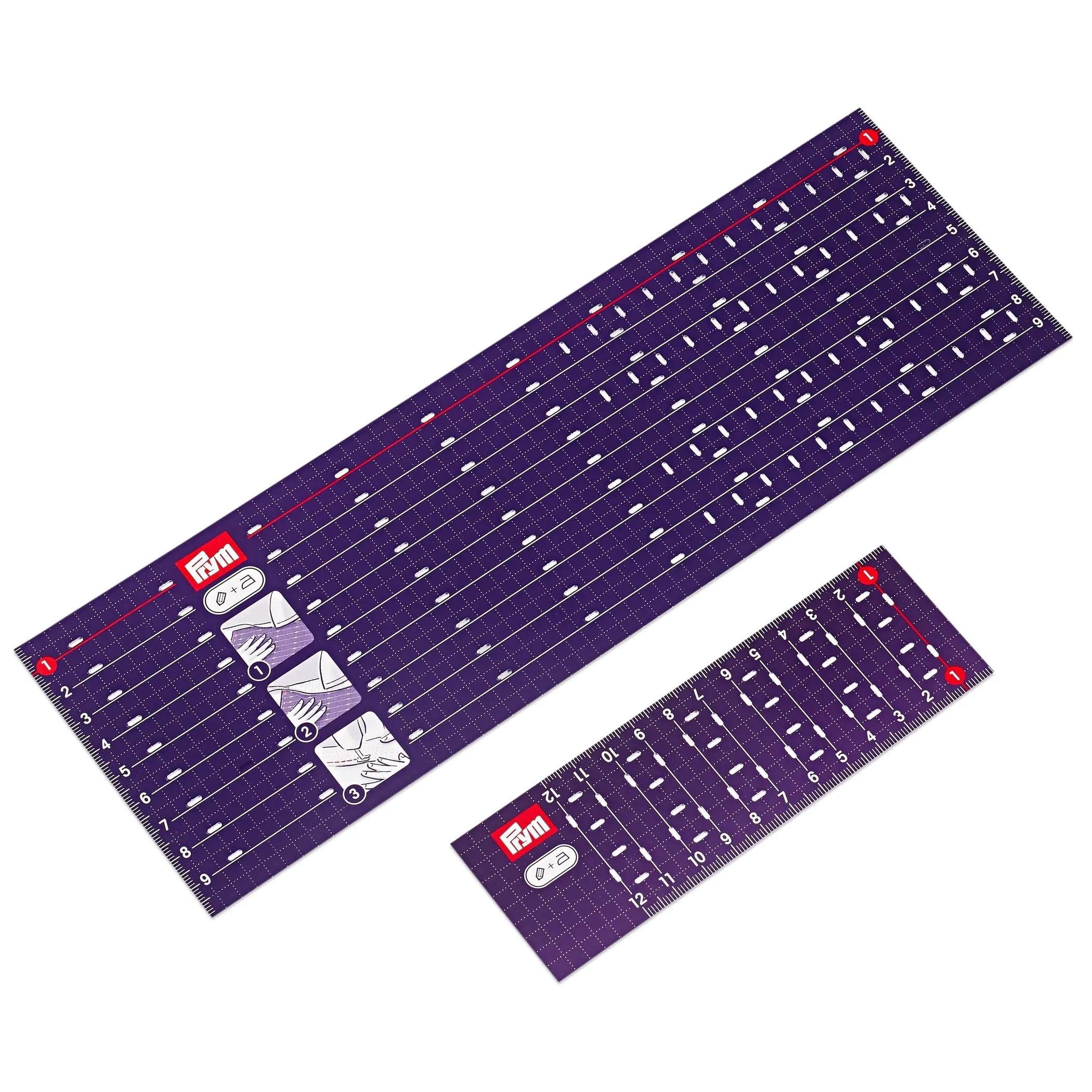 prym-righello-universale-da-stiro-2-pezzi-viola-resistente-al-calore image 2