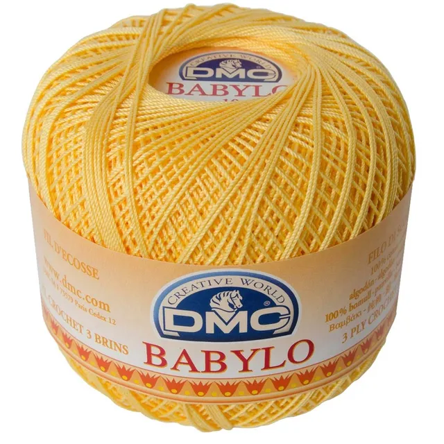 dmc-babylo-n-10-filato-uncinetto-cotone-mercerizzato-50-g image 1
