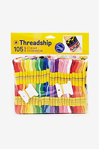 dmc-confezione-105-matassine-moulin-100-cotone-8-m-colori-assortiti image 5
