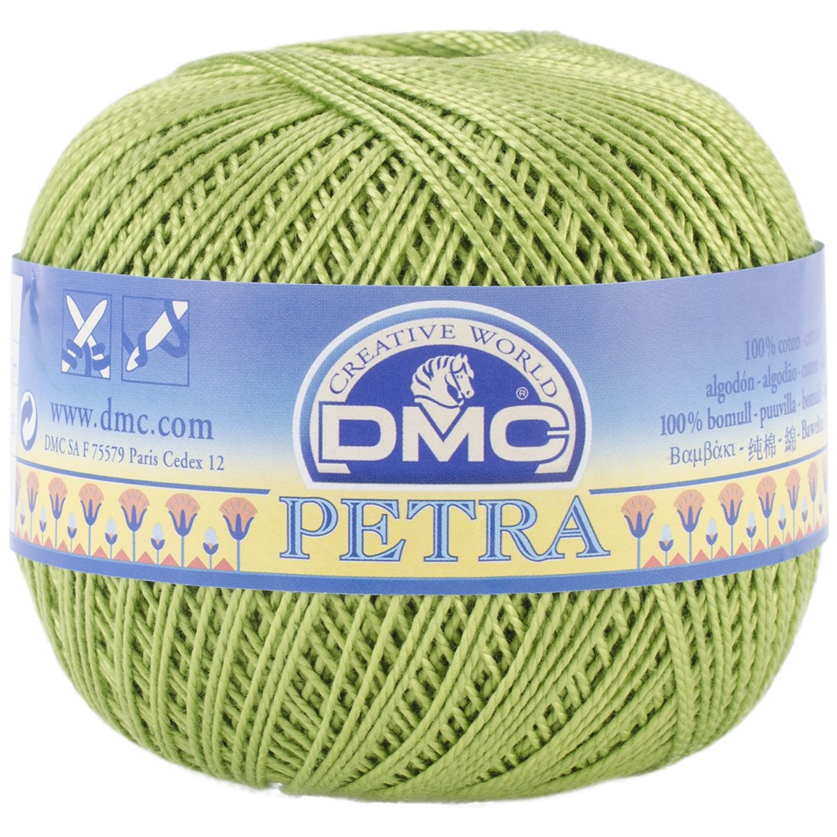 dmc-petra-n-5-filato-cotone-per-uncinetto-100-g-400-m image 1
