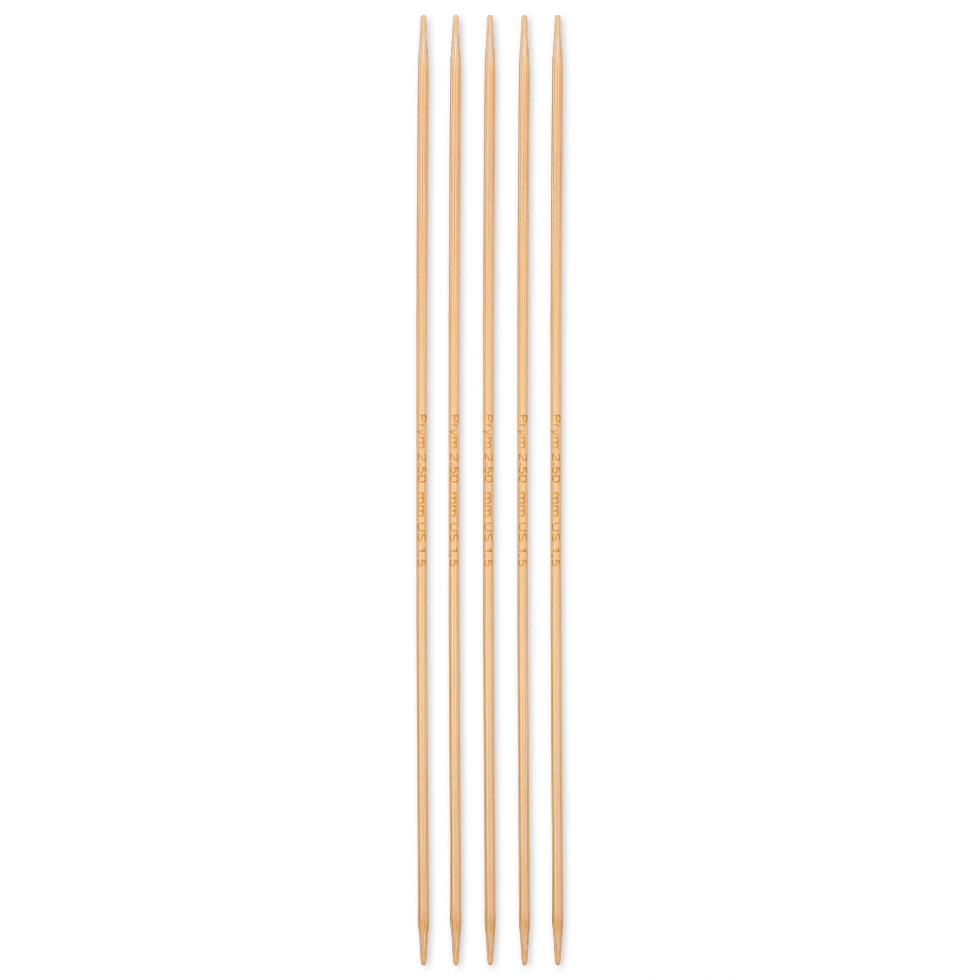 prym-1530-bamboo-ago-a-doppia-punta-20-cm-2-50-mm-1-unit image 2
