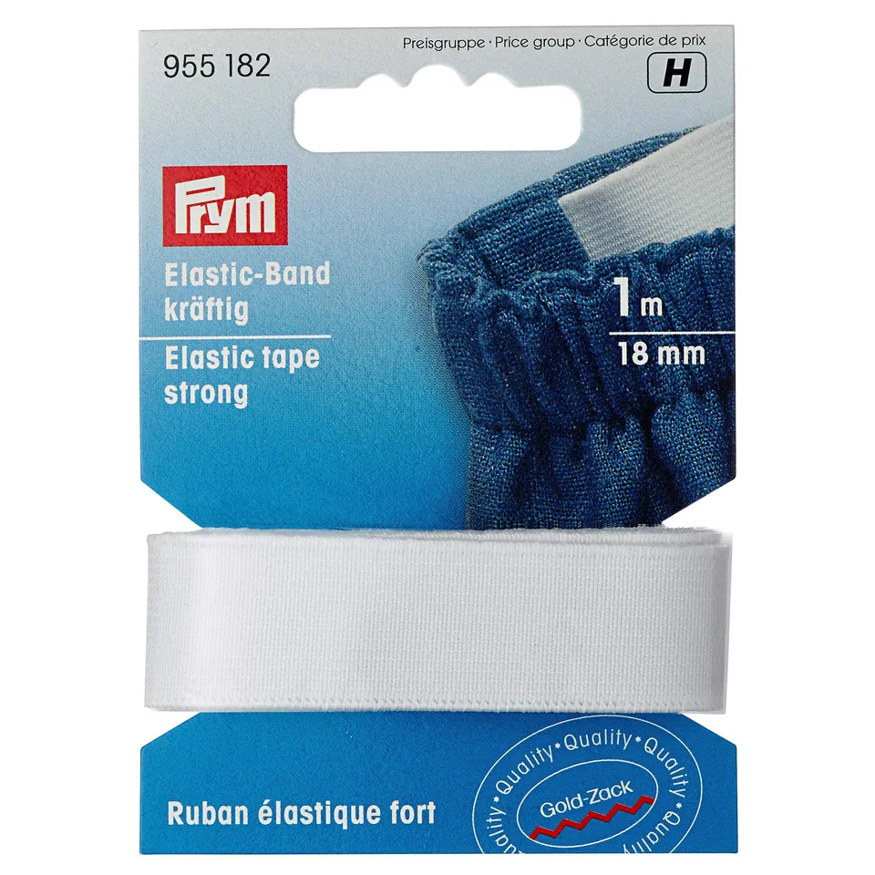 prym-955182-nastro-elastico-forte-18-mm-bianco image 1