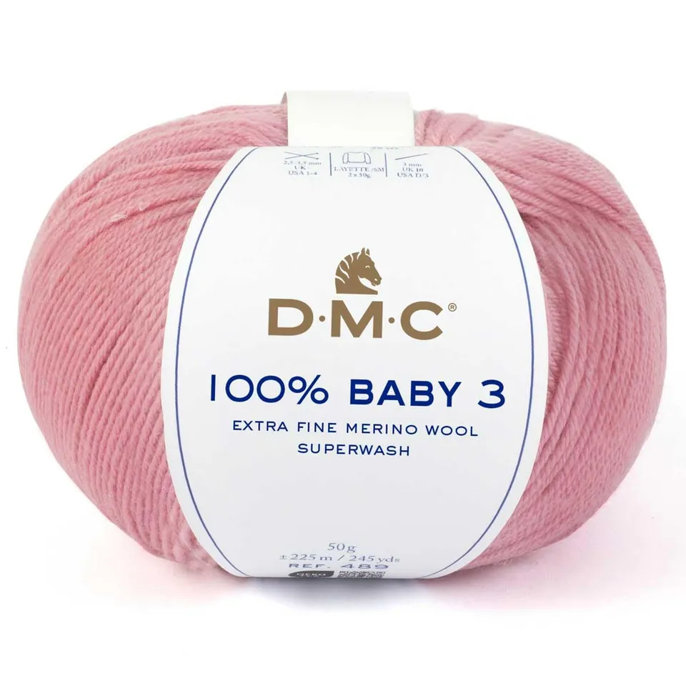 dmc-100-baby-filato-lana-merino-50-g-225-m-tinta-unita image 1