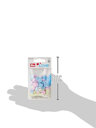 prym-love-colorsnaps-cuore-12-4-mm-bottoni-a-pressione-in-plastica-rosa-verde-az image 6