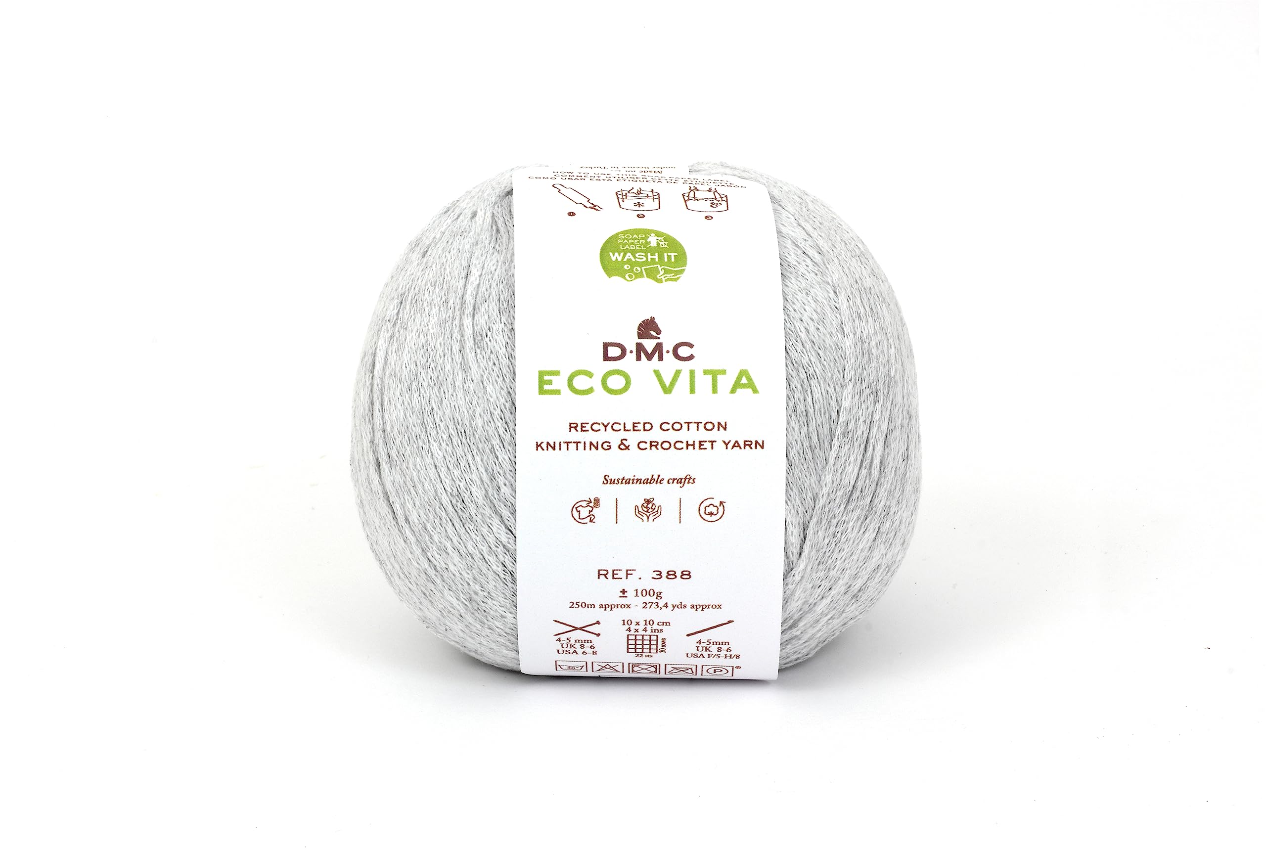 dmc-eco-vita-filato-tubolare-riciclato-per-maglia-e-uncinetto image 2