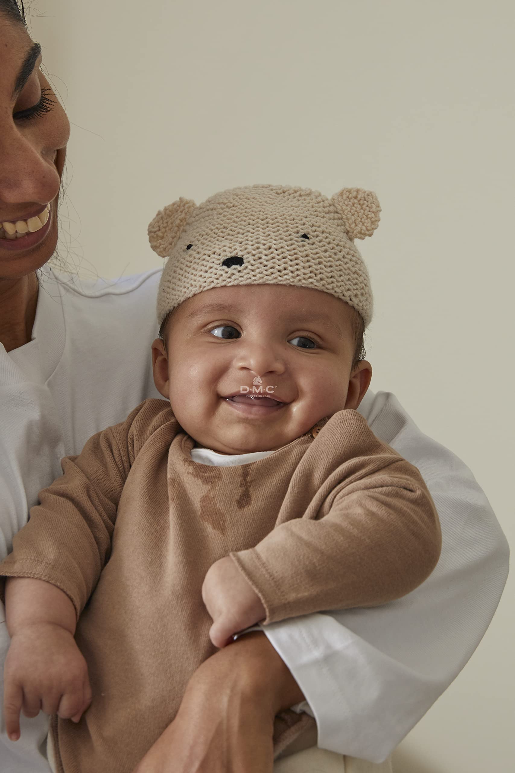 dmc-cappellino-scarpine-teddy-kit-maglia-neonato-0-6-mesi image 5