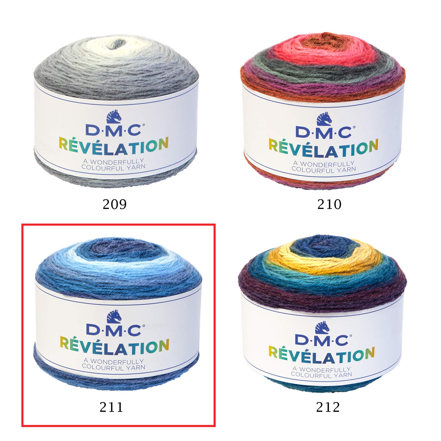 dmc-r-v-lation-filato-leggero-multicolore-150g-520m-ferri-4 image 3