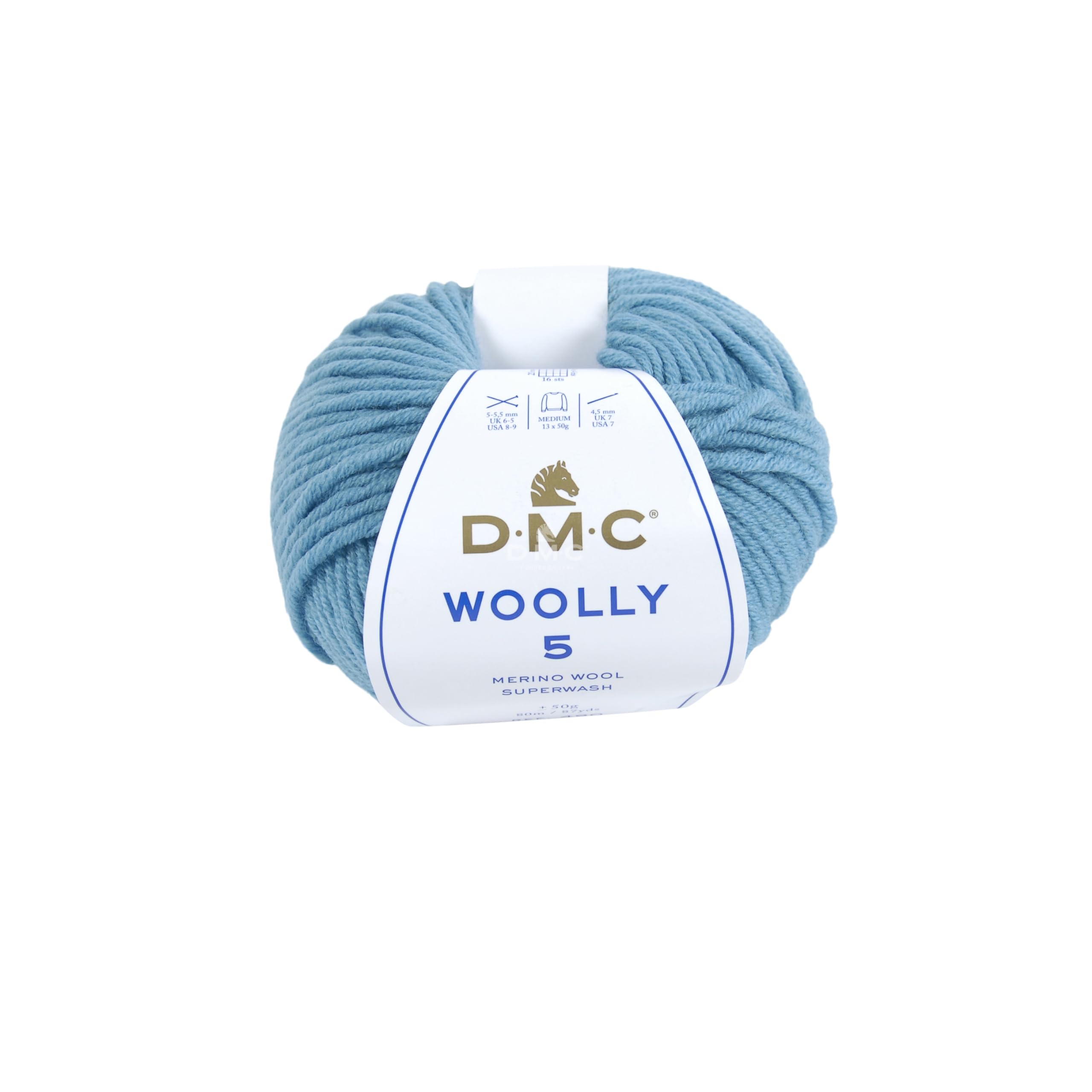 dmc-woolly-100-lana-merino-50-g-gomitolo-per-maglia-4 image 1