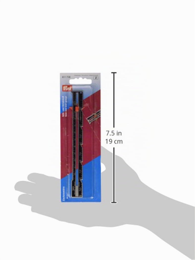 prym-righello-per-cucire-e-maglia-in-metallo-12-5-cm-multicolore image 5