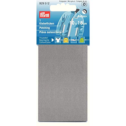 prym-toppe-adesive-riflettenti-10-x-18-cm-argento-per-tessuti-tecnici-1-pezzo image 2