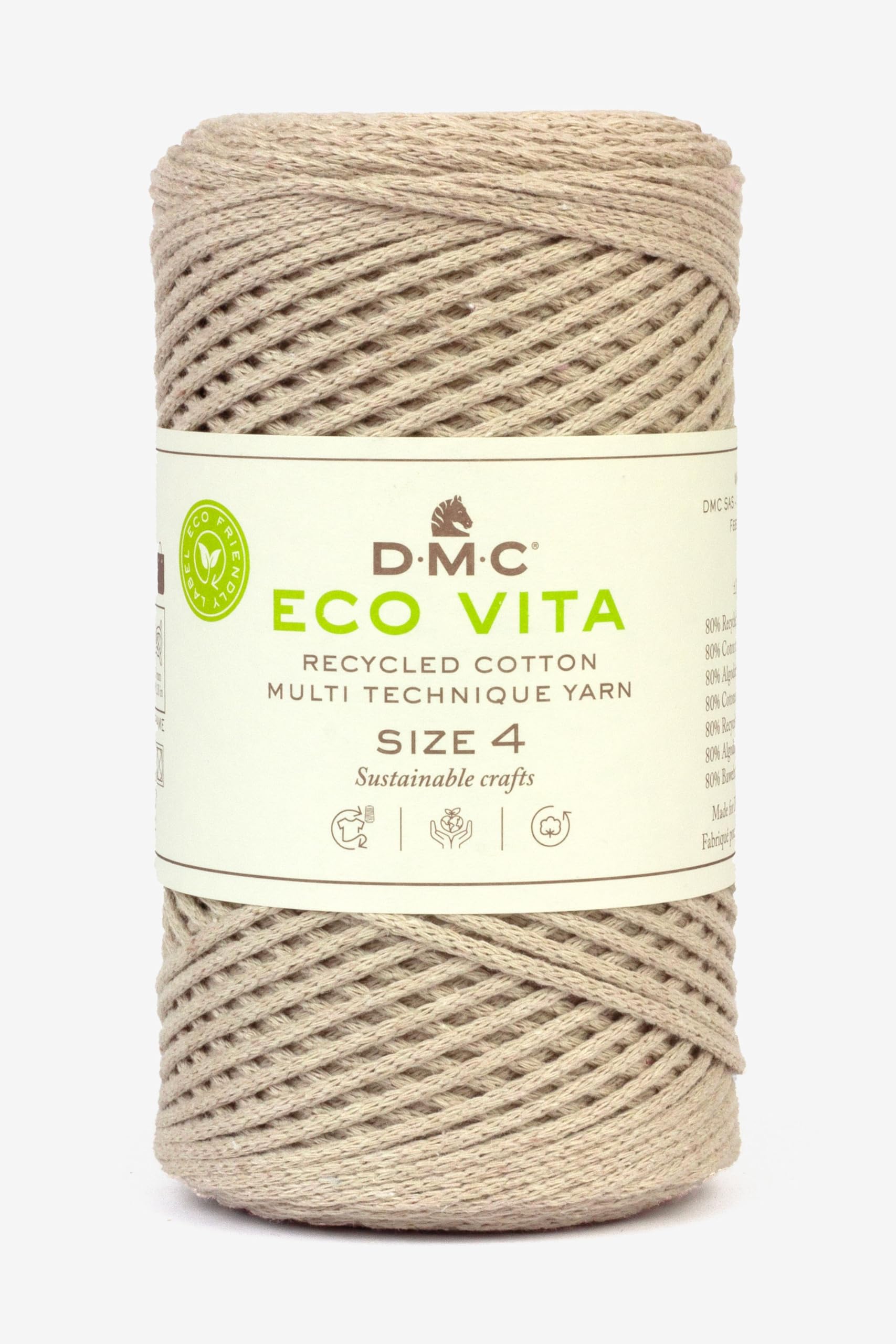 dmc-eco-vita-4-filato-in-cotone-riciclato-250-g-200-m image 8