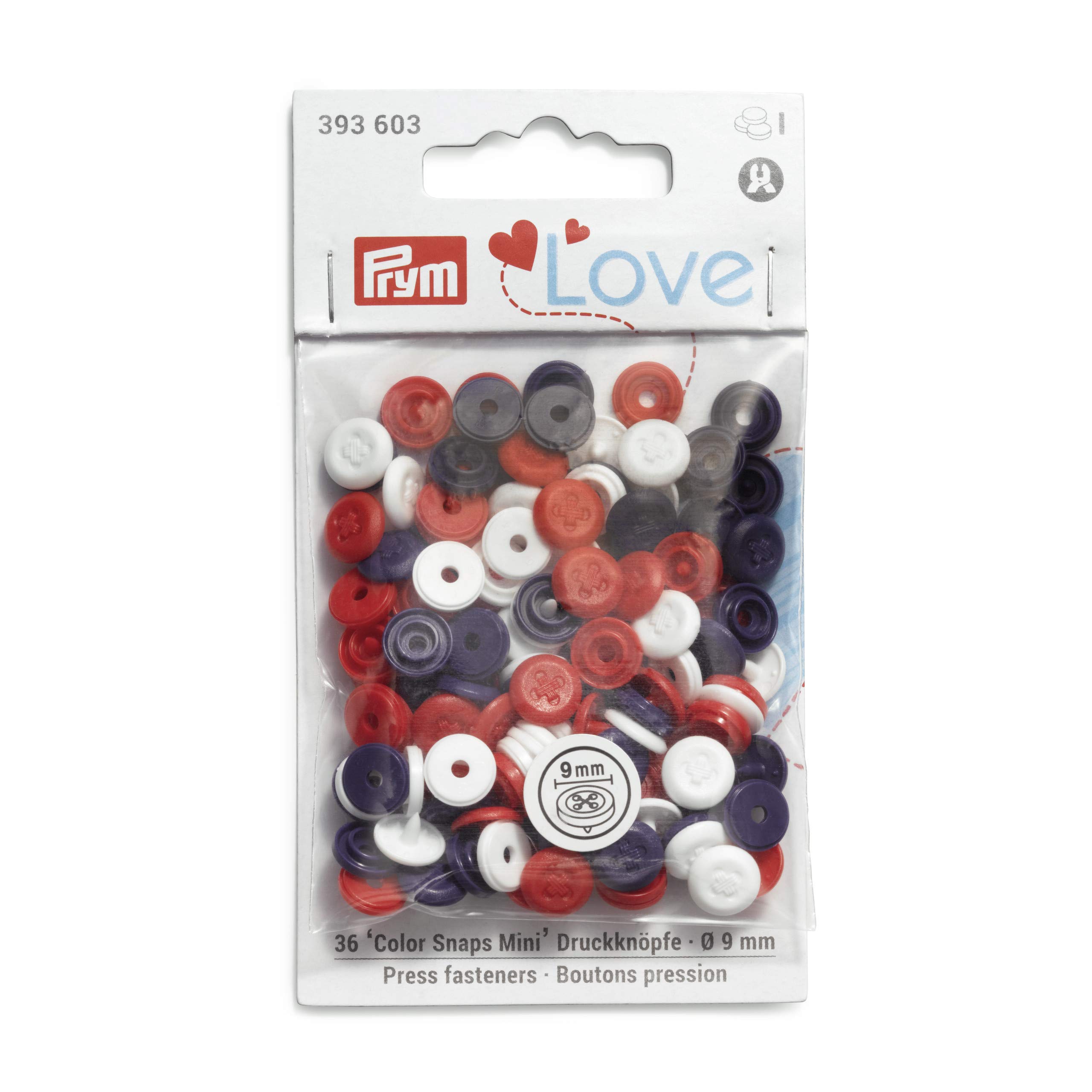 prym-love-color-snaps-393603-bottoni-a-pressione-mini-9-mm-effetto-cucito-rosso- image 1