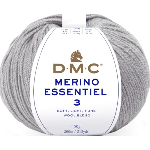 dmc-merino-essentiel-3-filato-50g-200m-50-lana-merino-50-acrilico-capi image 2