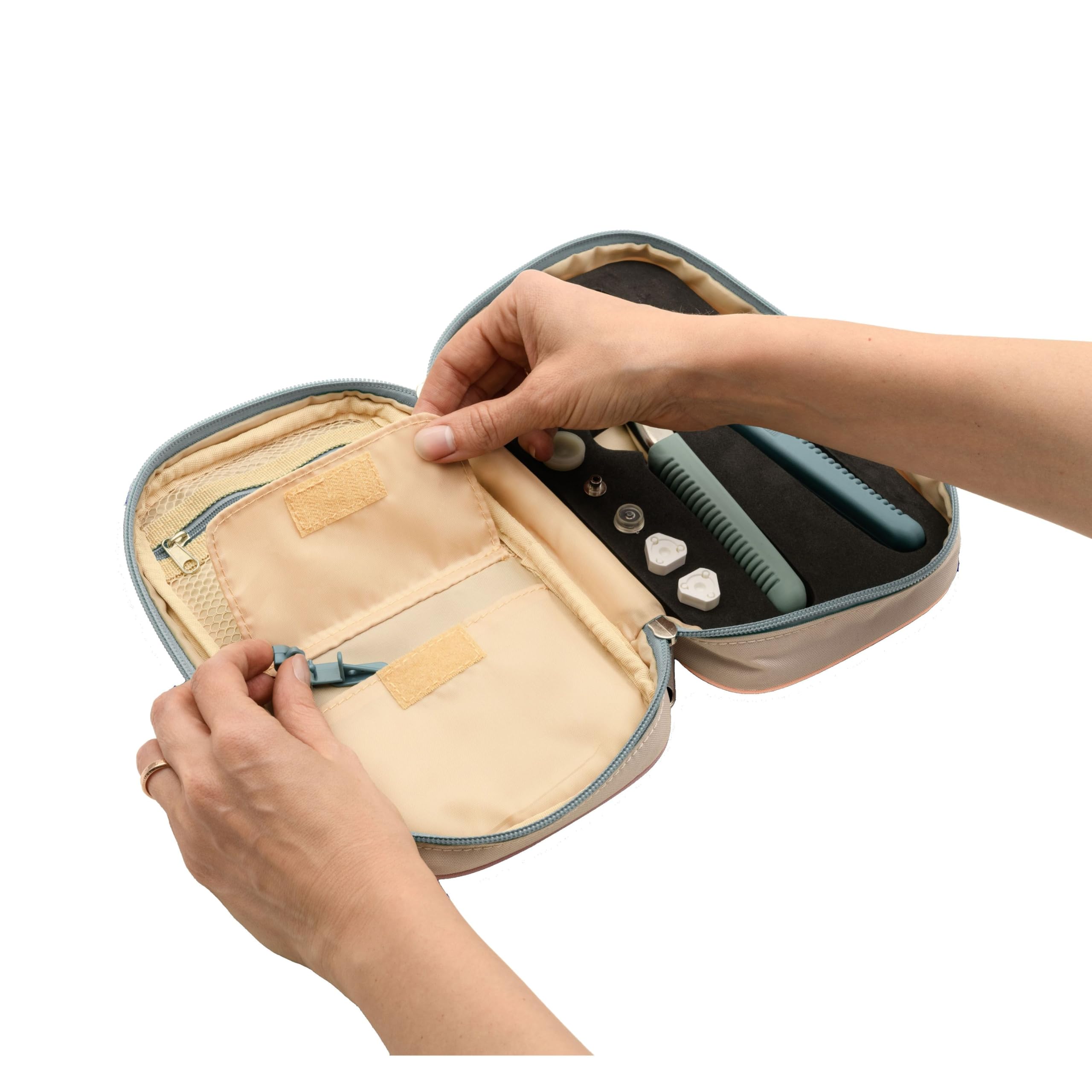 prym-vario-case-borsa-organizer-per-pinza-vario-e-accessori-cucito-con-bottoni-e image 4