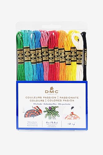 dmc-moulin-sp-cial-117mc-set-colori-passion-12-matassine-da-4-m image 3