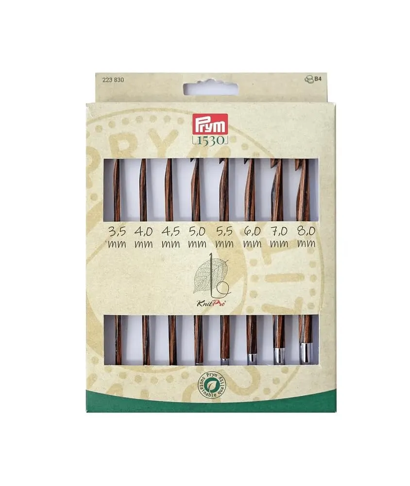prym-set-8-uncinetti-per-lana-punto-tunisino-3-5-8-00-mm-knit-pro image 1