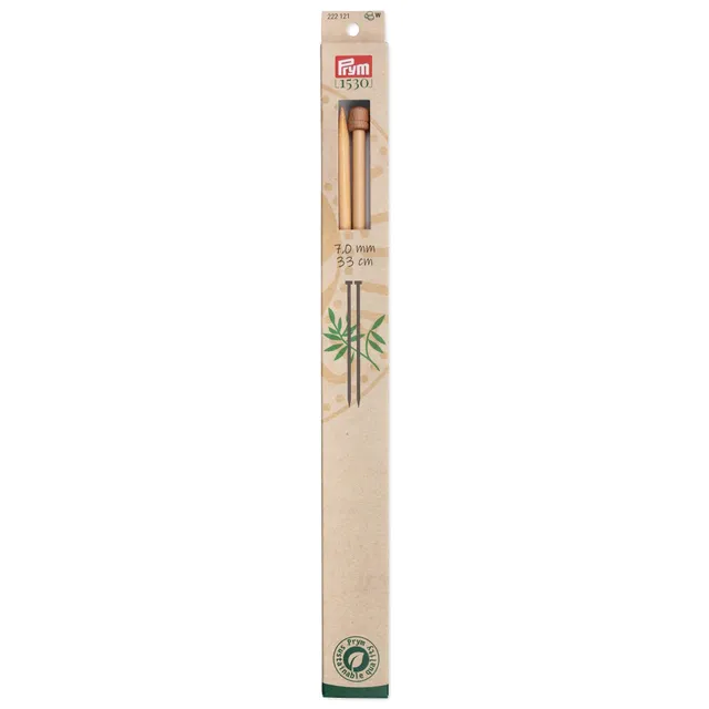 prym-ferri-da-maglia-bamb-punta-singola-33-cm-7-mm-2-pezzi image 1