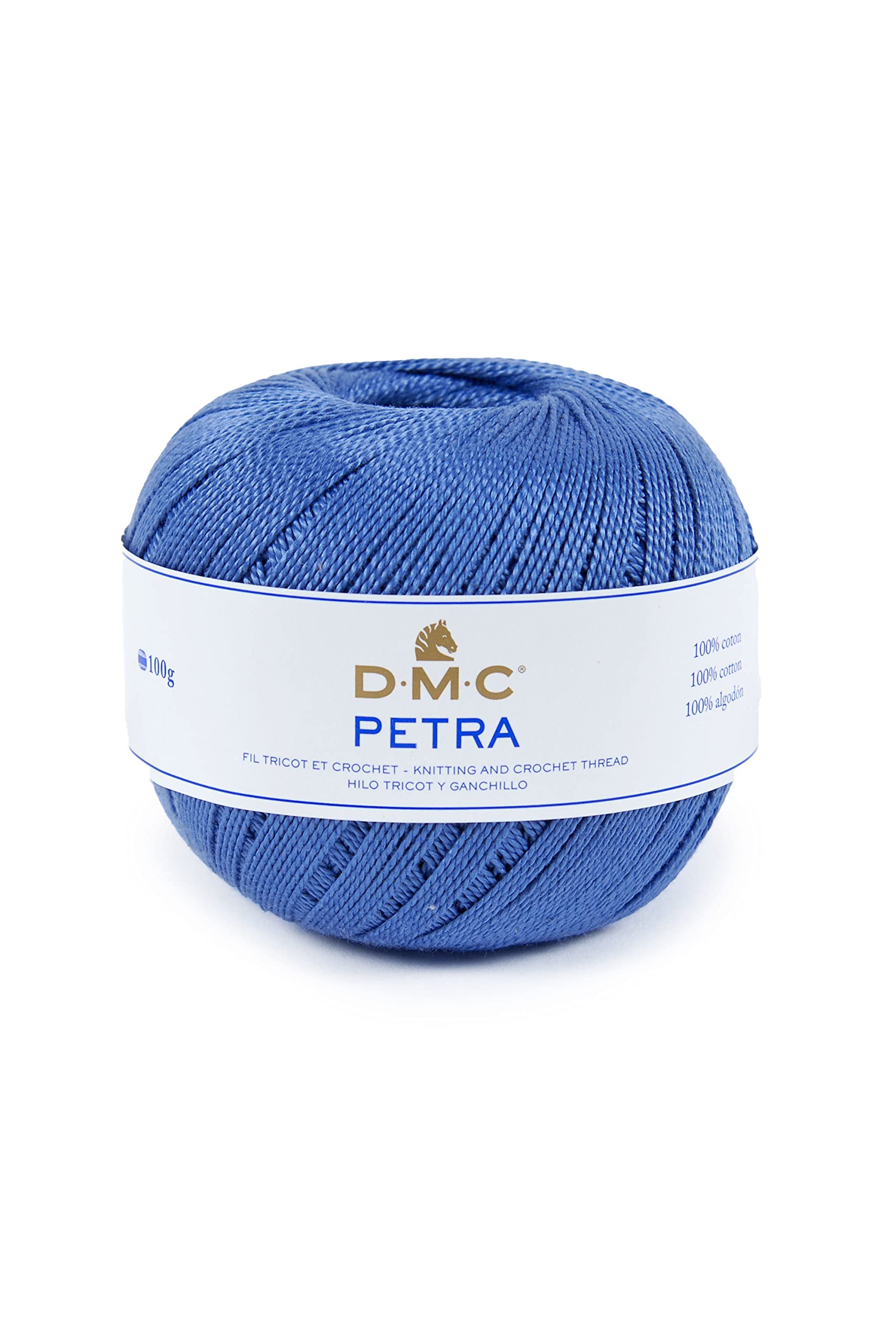 dmc-petra-n-5-filato-cotone-uncinetto-e-maglia-100-g-400-m-per-decorazione image 1