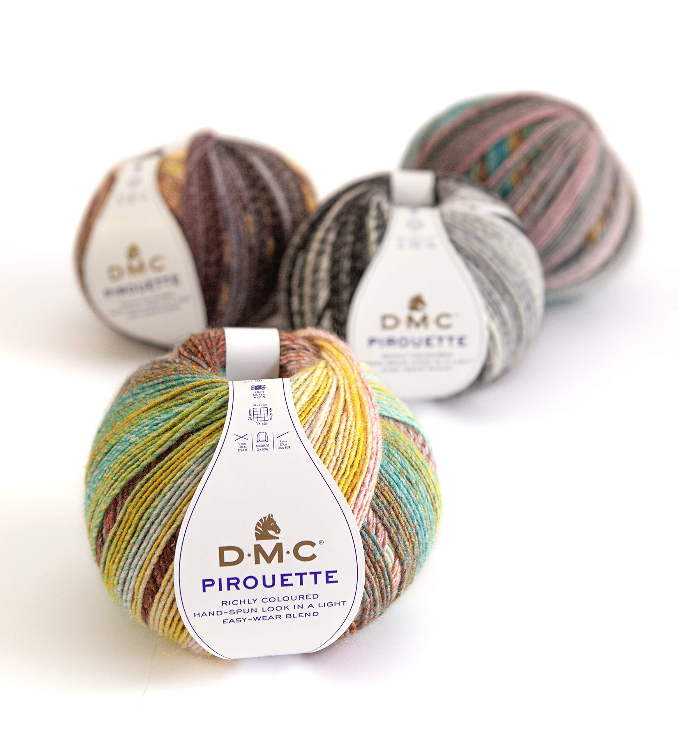 dmc-pirouette-multicolore-200-g-500-m-filato-acrilico-per-maglia-e-uncinetto image 2