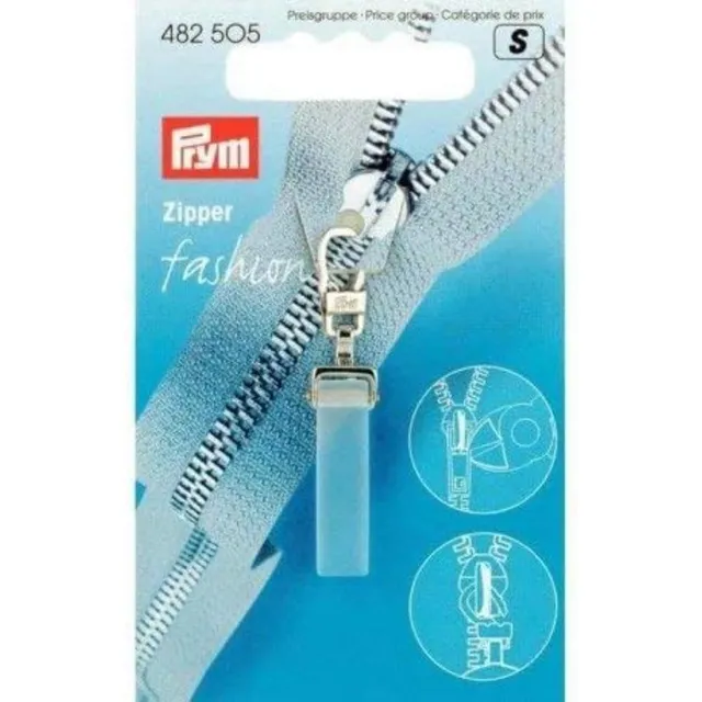 prym-originals-crystal-trasparente-tir-zip-cerniera-1-unit image 1