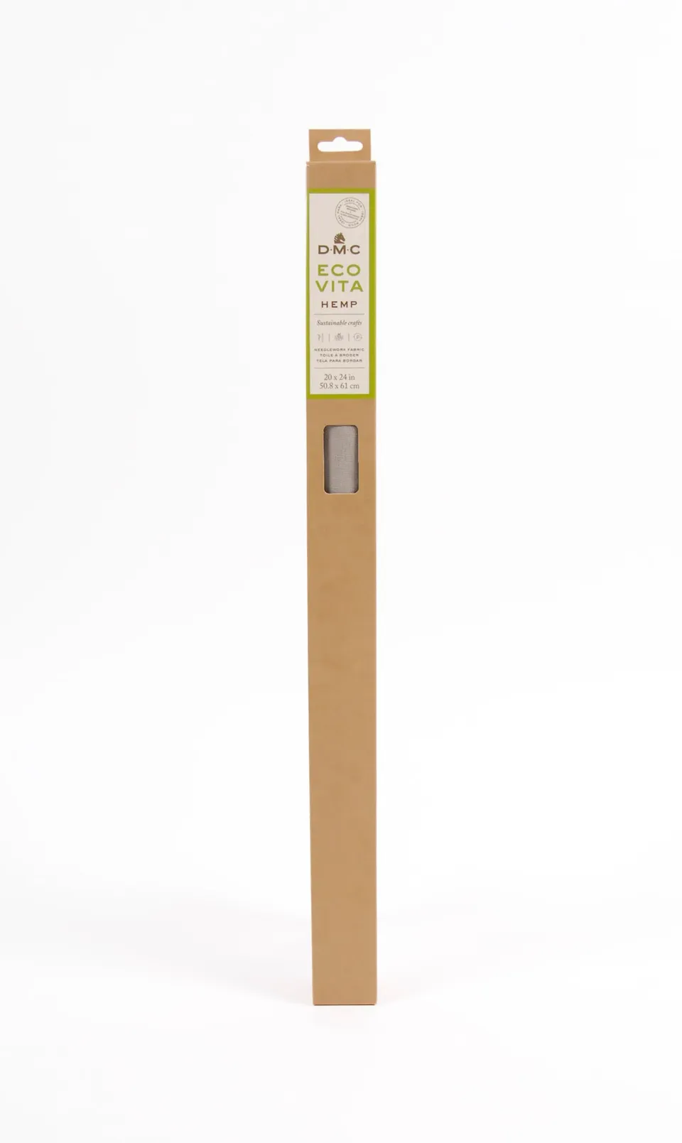 dmc-eco-vita-tela-canapa-per-ricamo-e-punch-needle image 1