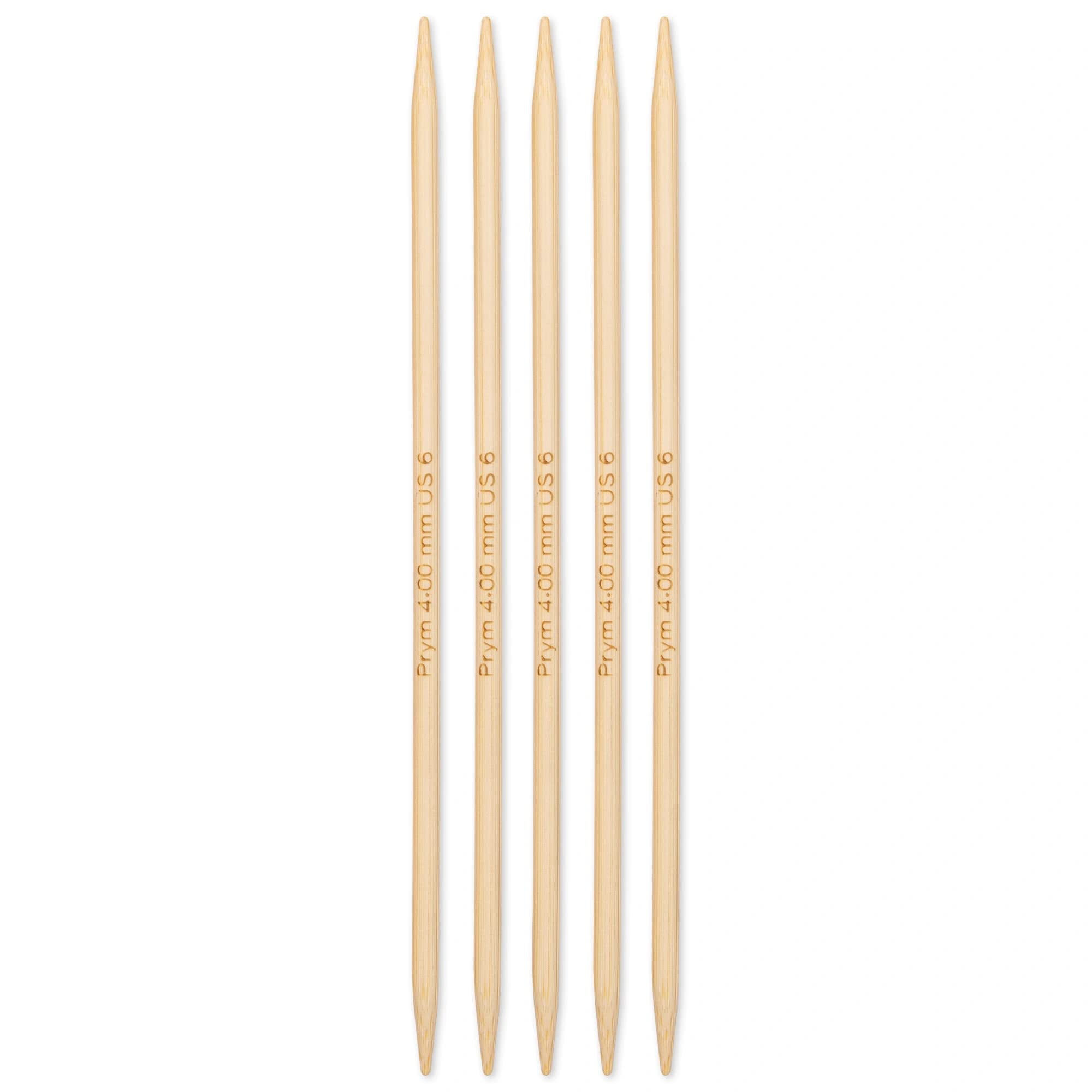 prym-1530-bamb-ferri-a-doppia-punta-15-cm-4-00-mm-5-aghi image 2