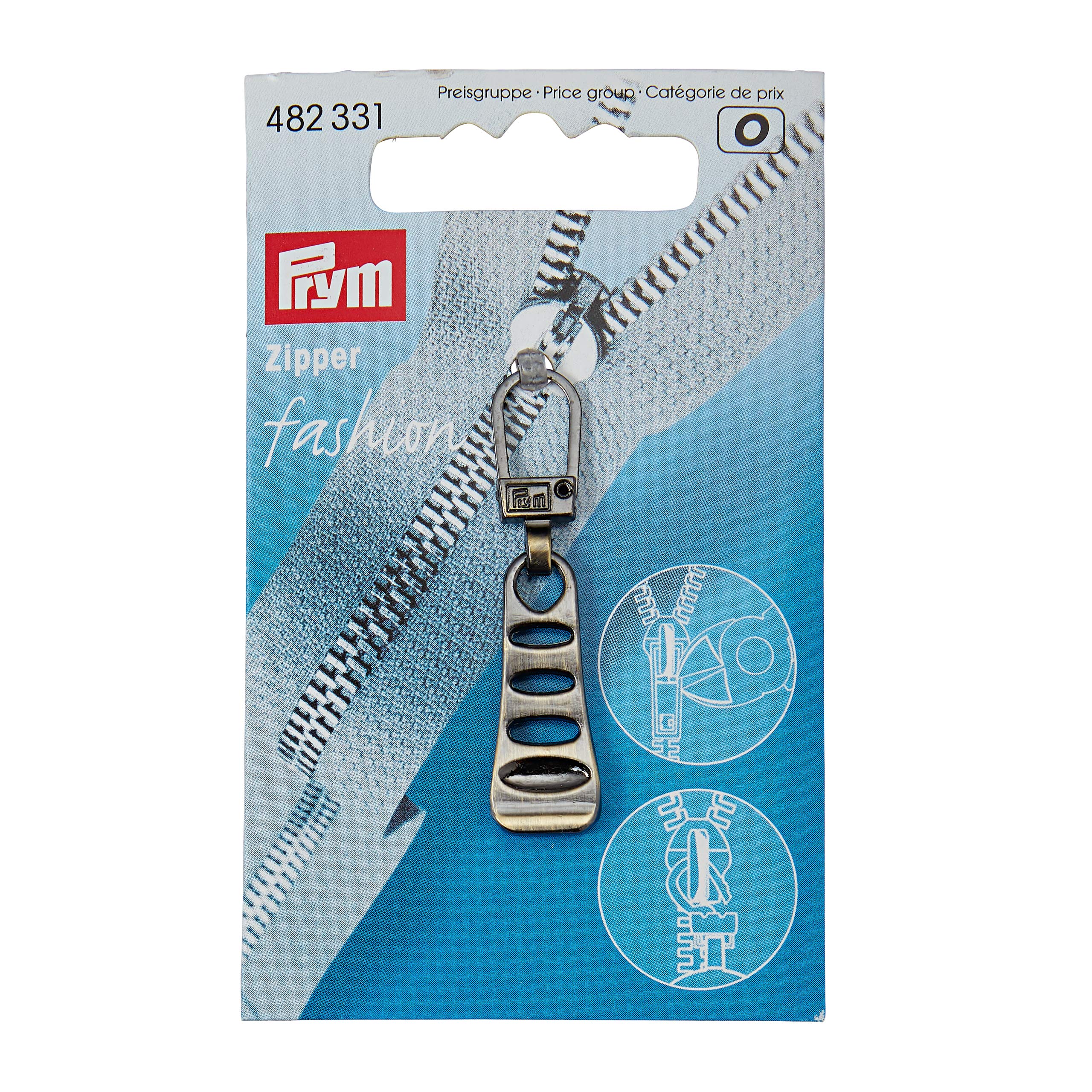 prym-tiretto-per-cerniera-classic-in-metallo-nero image 8