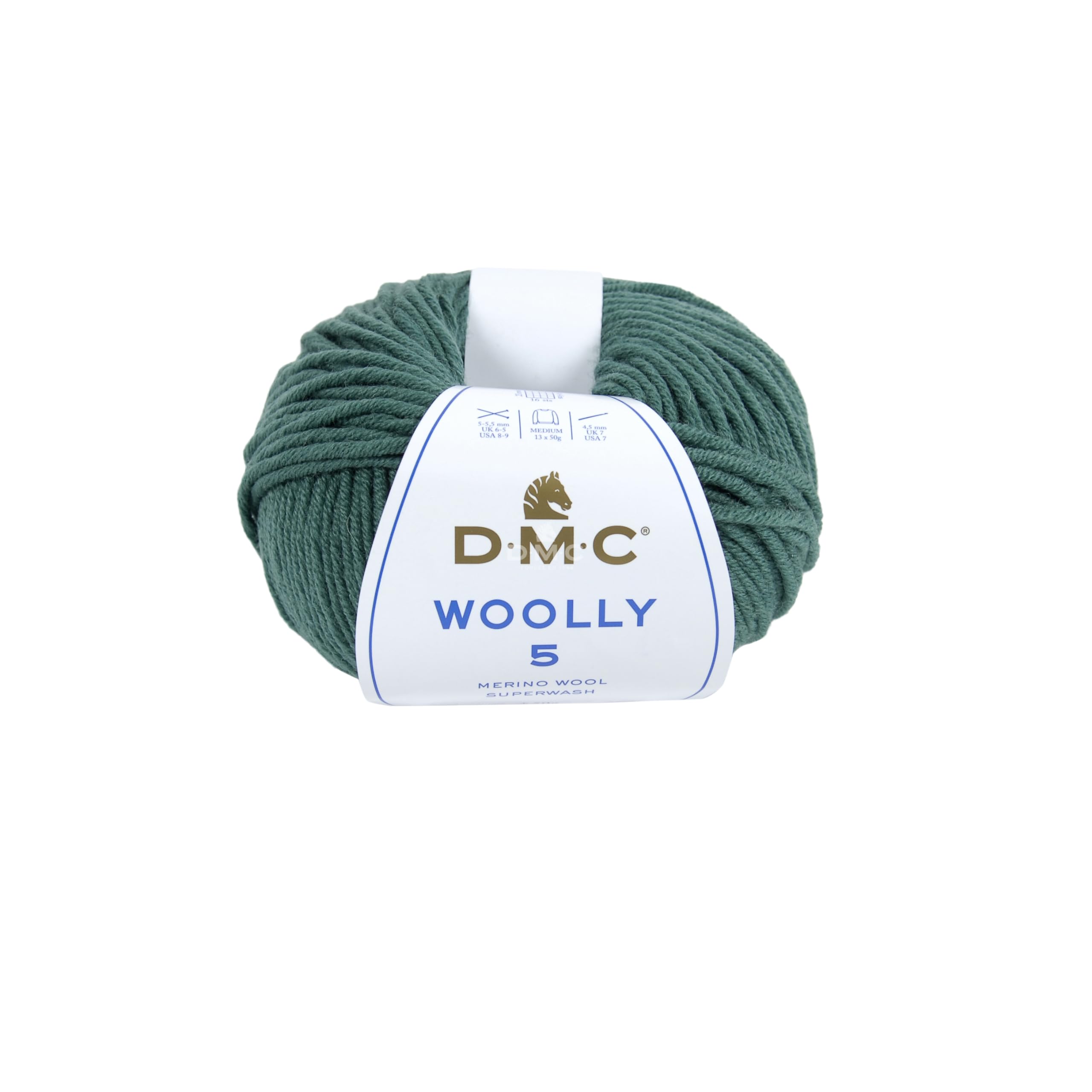 dmc-merino-essentiel-lana-merino-100-nero-50-g-80-m image 4