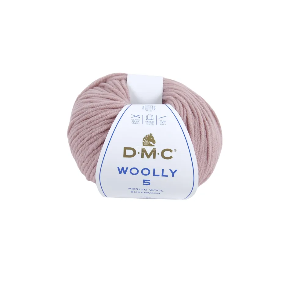 dmc-woolly-lana-100-merino-50-g image 1