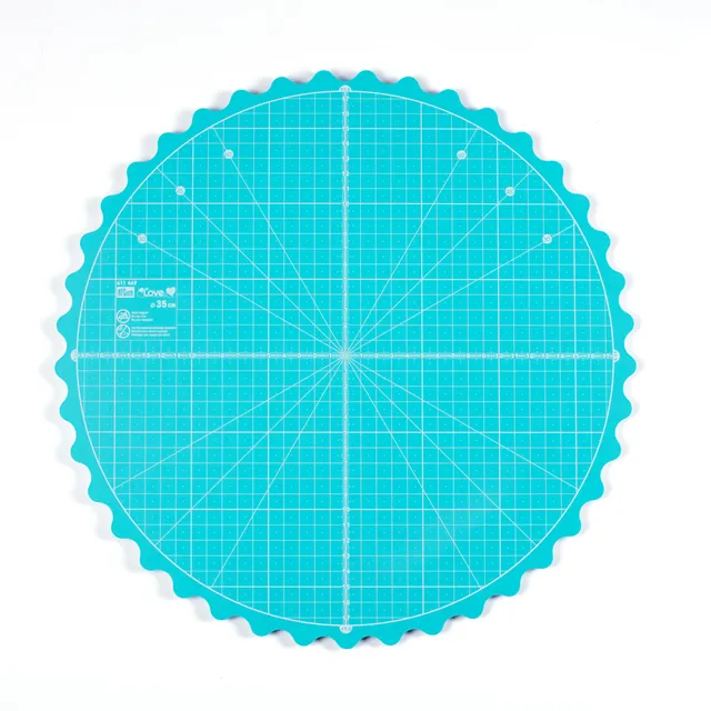 prym-tappetino-da-taglio-rotante-verde-per-patchwork image 1