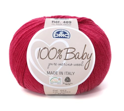 dmc-baby-100-lana-merino-50-g-225-m-filato-maglia-neonato image 2