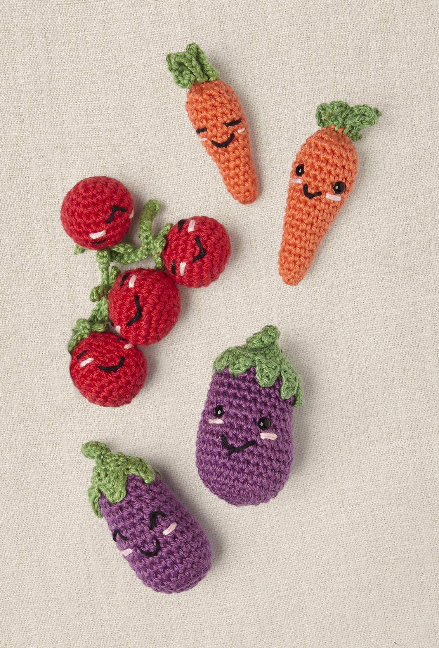dmc-le-nostre-amiche-verdure-kit-amigurumi-uncinetto-livello-intermedio image 3