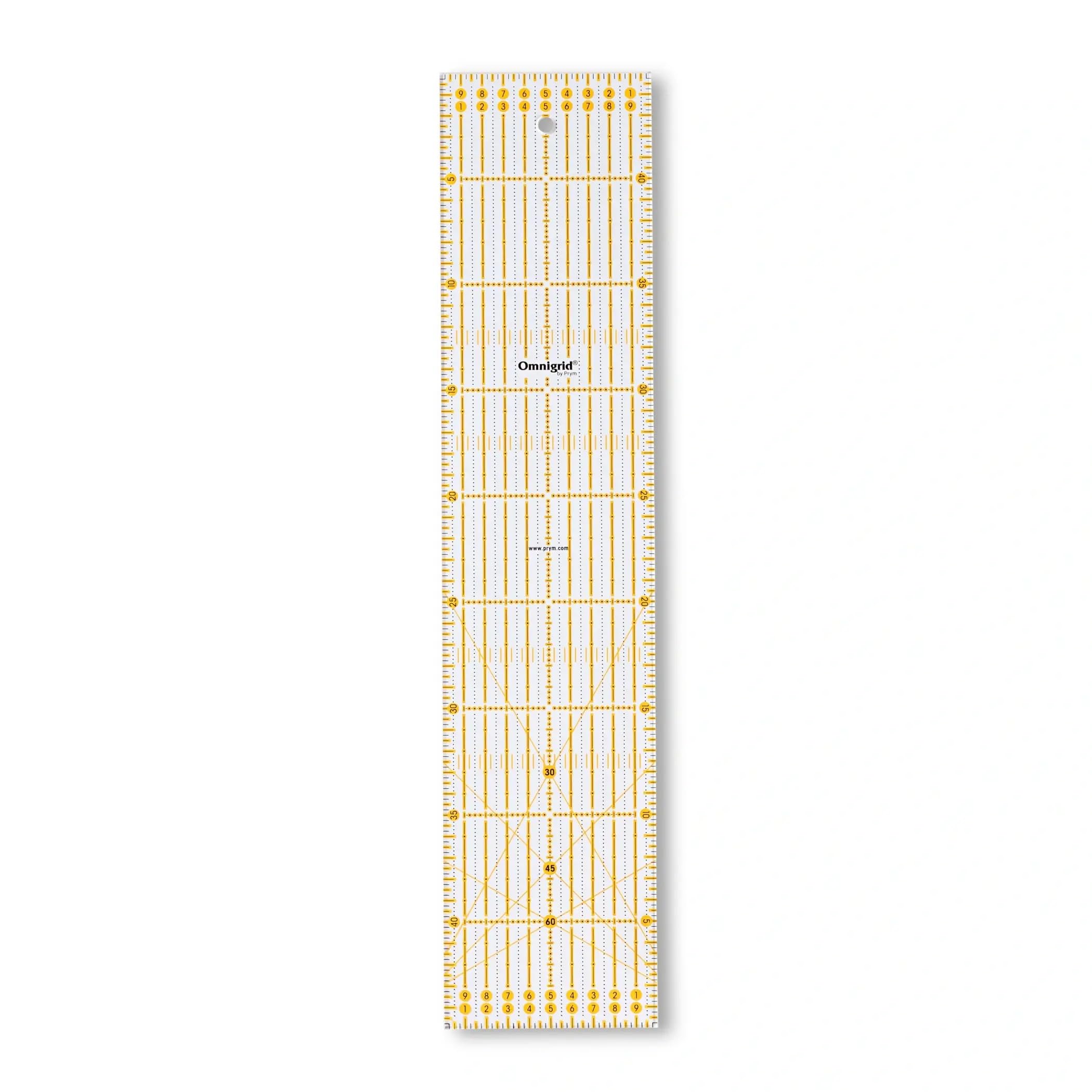 prym-omnigrid-righello-universale-trasparente-10-x-45-cm image 2