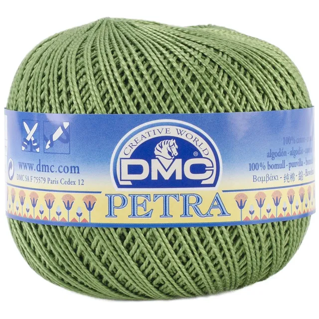 dmc-petra-n-5-filato-cotone-uncinetto-100-g-400-m image 1
