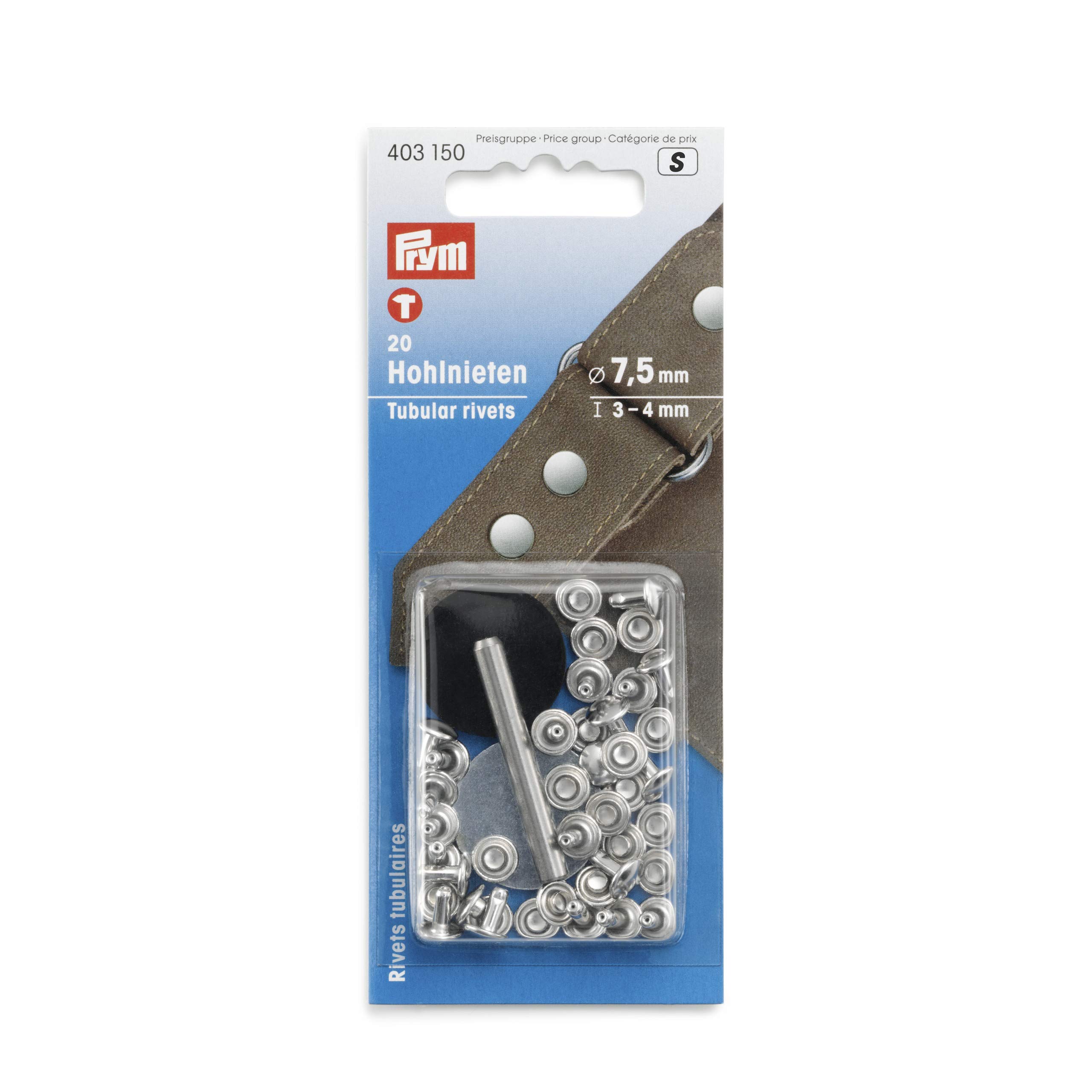 prym-rivetti-tubolari-4-6-mm-argento-con-strumenti image 6