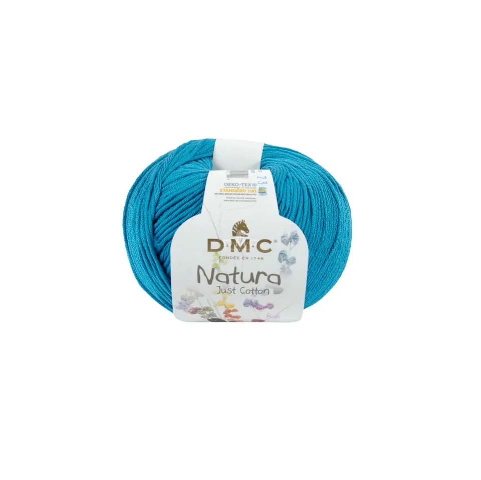 dmc-natura-n64-prussian-gomitolo-100-cotone-finitura-opaca image 1