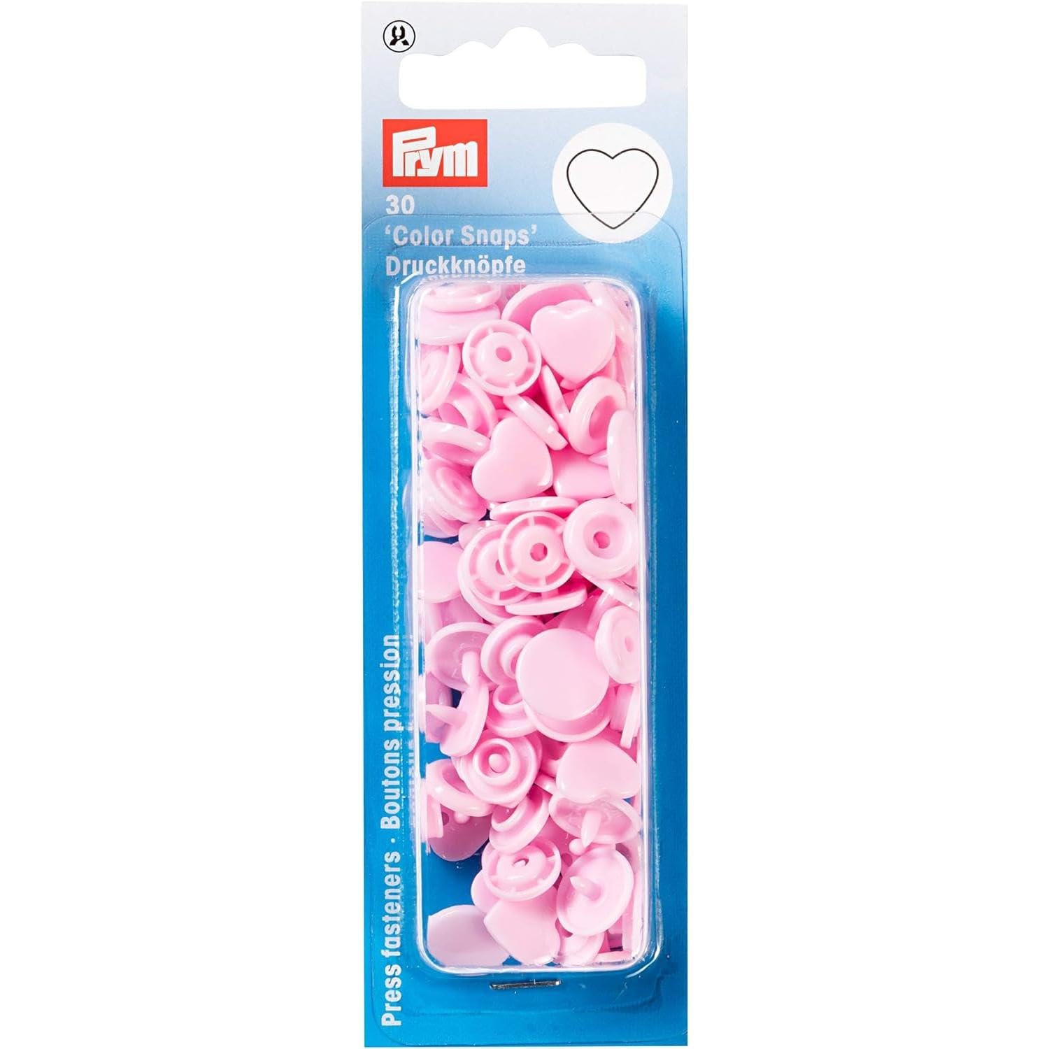 prym-colorsnaps-a-cuore-12-4-mm-rossi-30-pezzi image 8