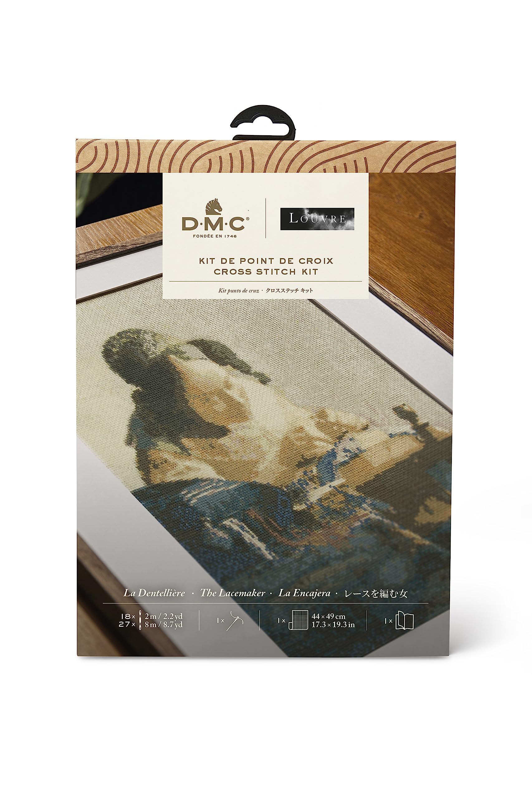 dmc-the-masters-collection-la-merlettaia-di-vermeer-kit-punto-croce-avanzato-35- image 1