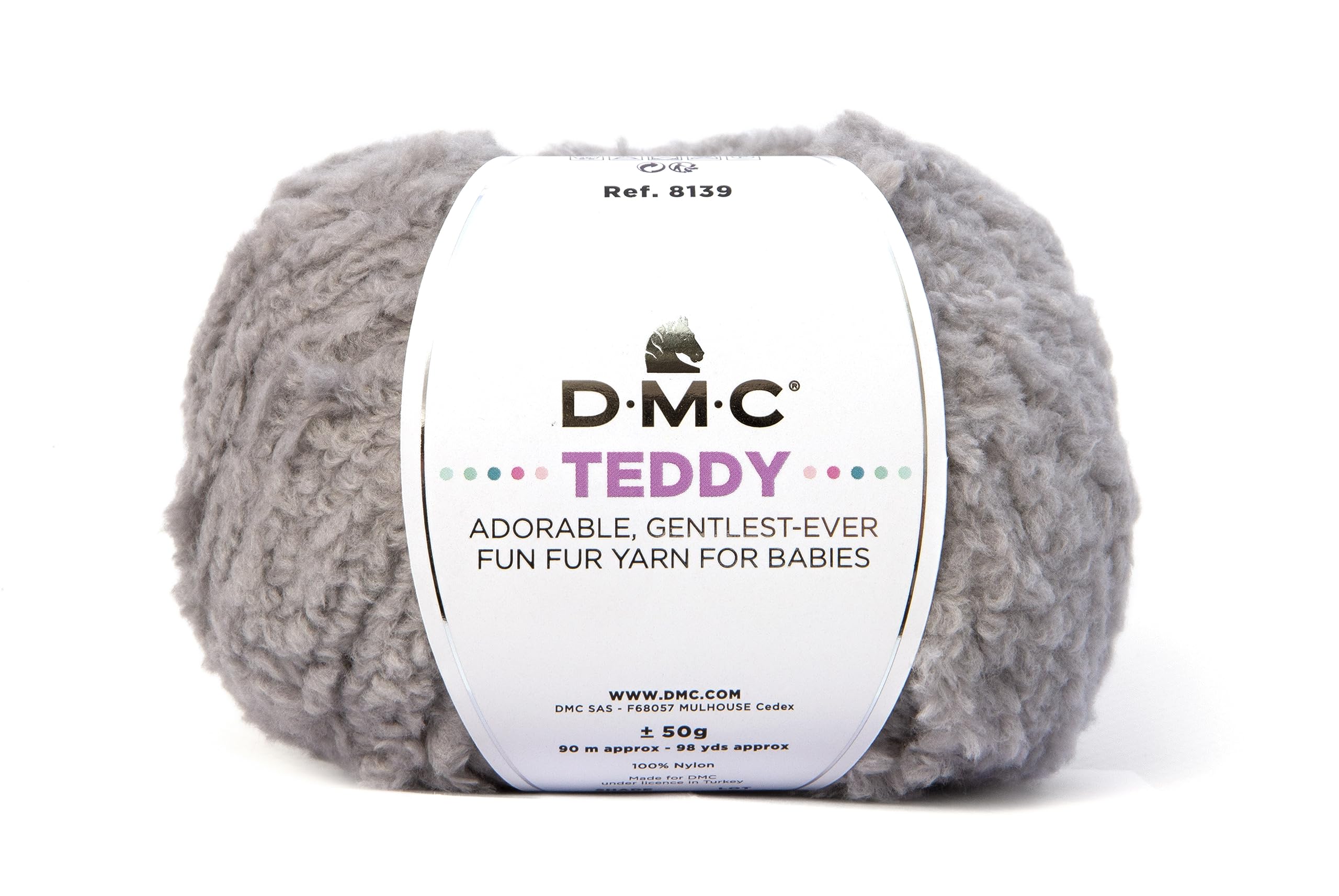 dmc-teddy-filato-morbido-100-poliammide-50-g-90-m image 1