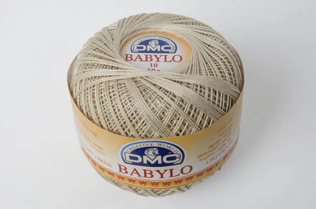 dmc-babylo-n-10-filato-cotone-uncinetto-50-g-per-decorazione-e-abiti image 1
