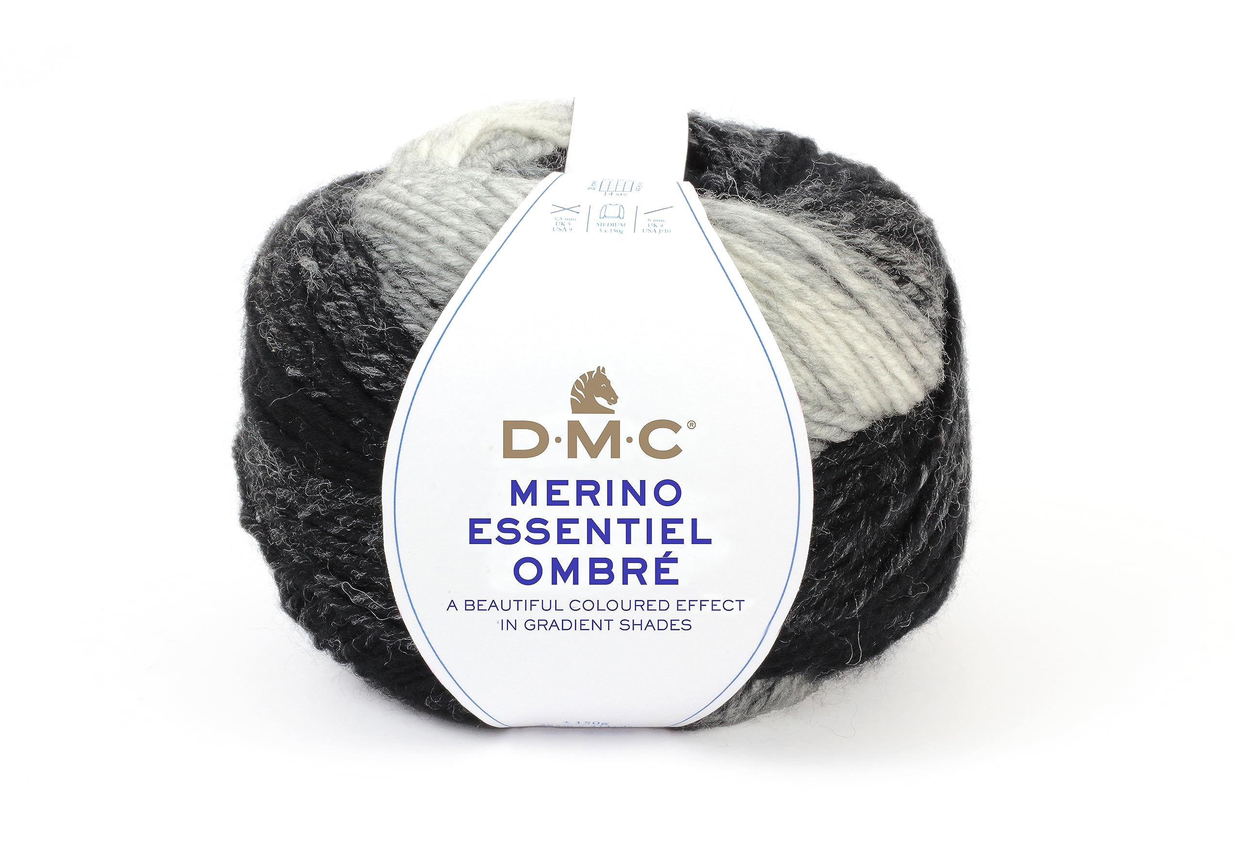 dmc-merino-essentiel-ombr-filato-lana-150-g-285-m-ferri-5-6 image 6