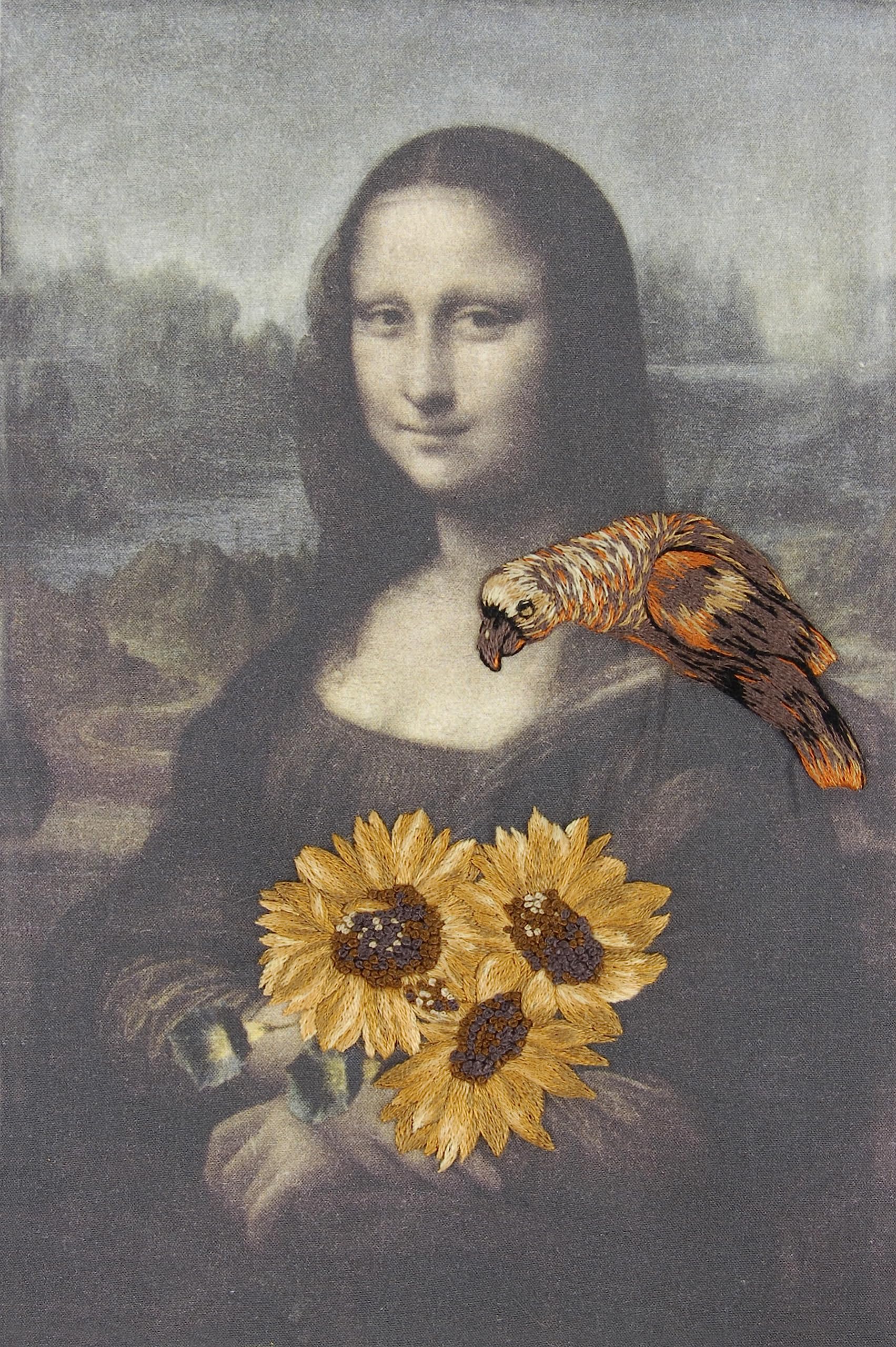 dmc-x-le-louvre-ispirato-a-la-gioconda-e-i-girasoli-kit-ricamo-avanzato image 3