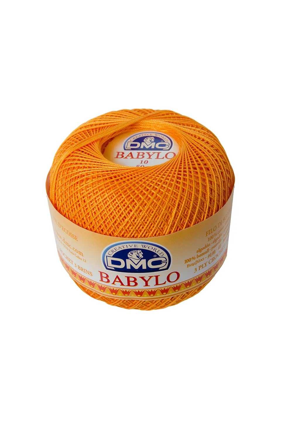 dmc-babylo-n-20-filato-uncinetto-in-cotone-50-g image 1